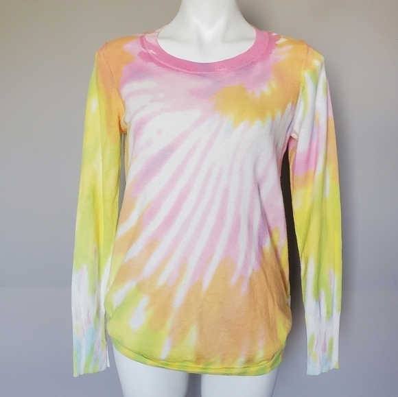 In2 by InCashmere Tie Dye Knit Long Sleeve Sweater - Picture 9 of 9
